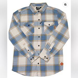 Off The Grid Destroyer Flannel Castlerock Small NWT in packaging